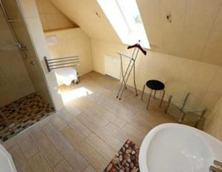 Haus Am Deich Feriendomizil Mit Balkon Apartment Baabe Bagian luar foto