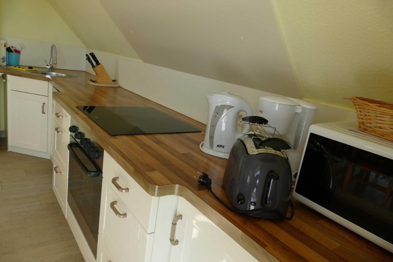 Haus Am Deich Feriendomizil Mit Balkon Apartment Baabe Bagian luar foto