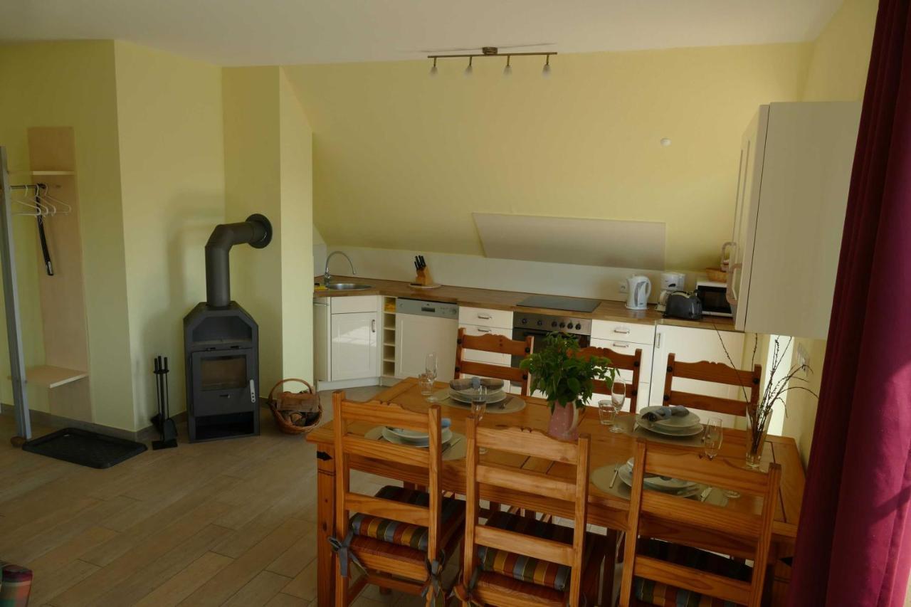 Haus Am Deich Feriendomizil Mit Balkon Apartment Baabe Bagian luar foto