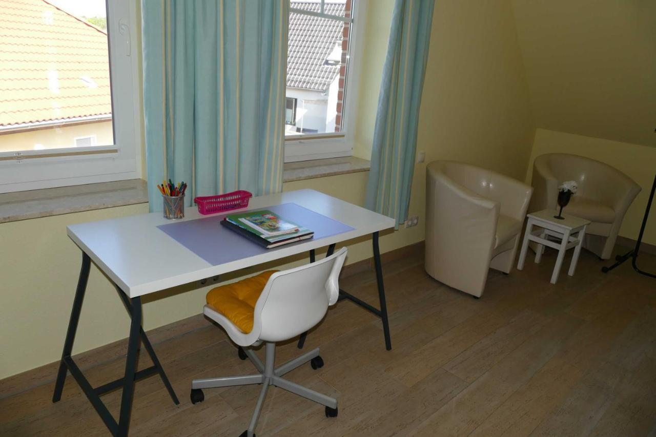 Haus Am Deich Feriendomizil Mit Balkon Apartment Baabe Bagian luar foto